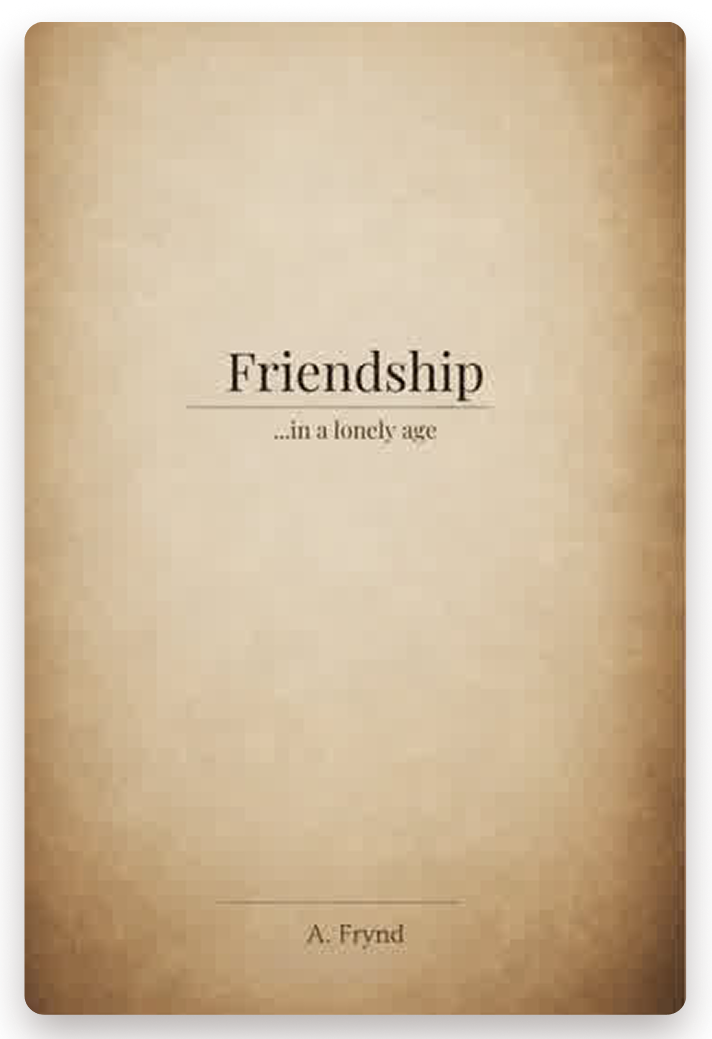 Will you be my friend? Book Cover